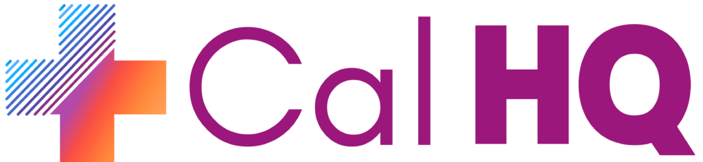 Cal HQ logo with cross